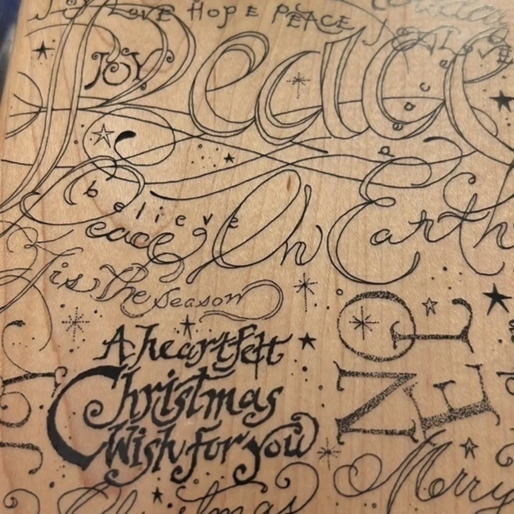 Stampin Up - extra large Christmas stamp